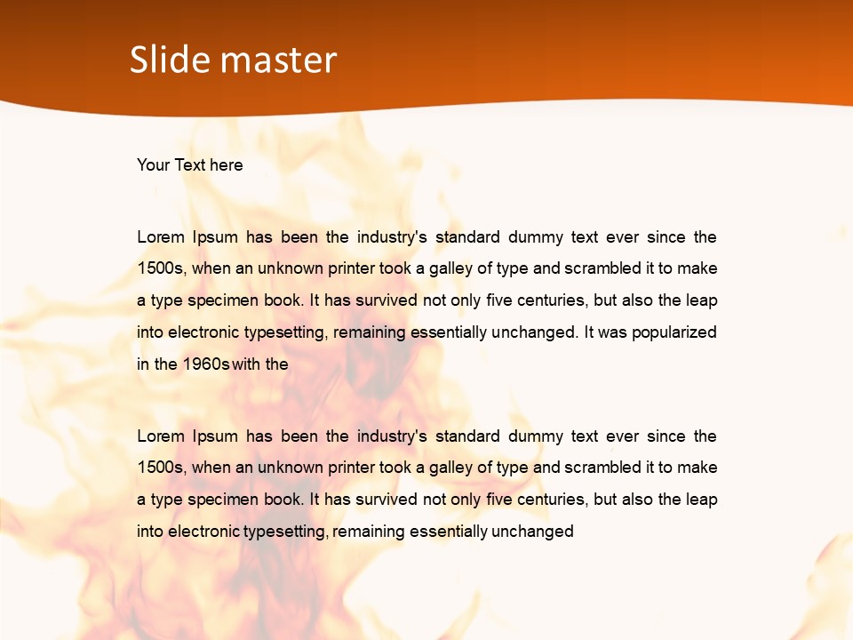 Text Copy Energy PowerPoint Template