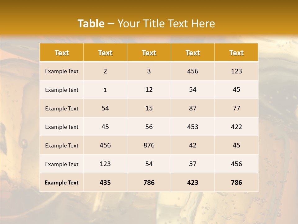 Table Team Character PowerPoint Template