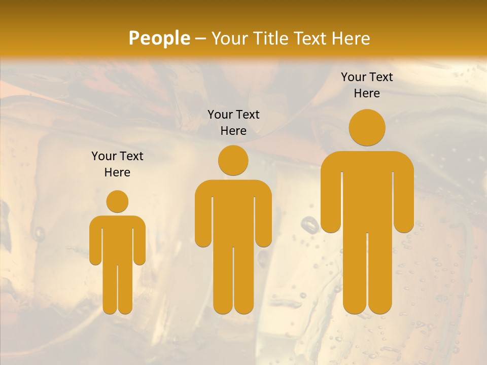 Table Team Character PowerPoint Template