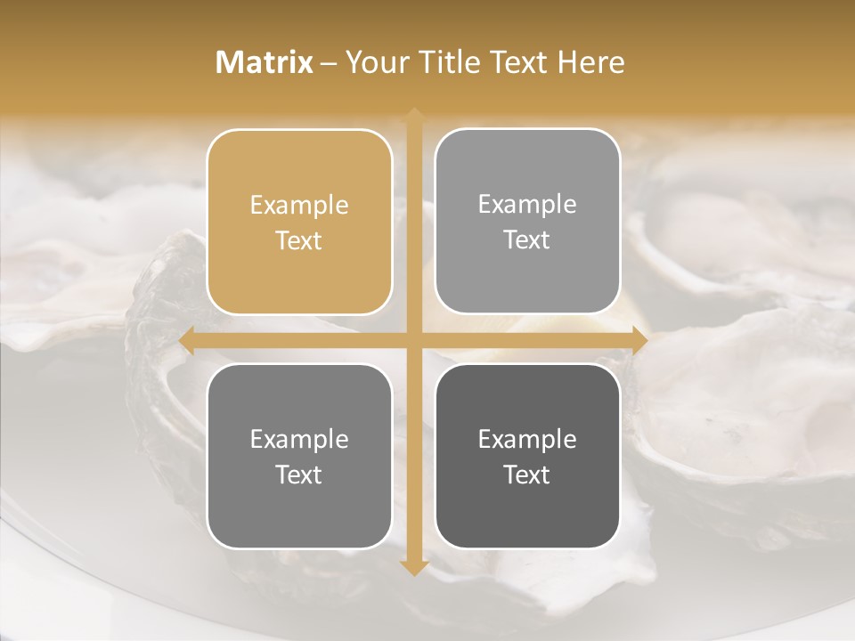 Citrus Raw Flesh PowerPoint Template