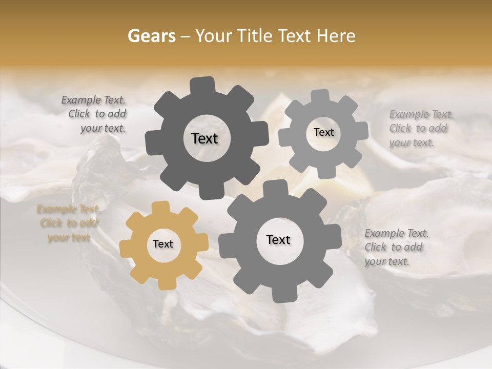 Citrus Raw Flesh PowerPoint Template