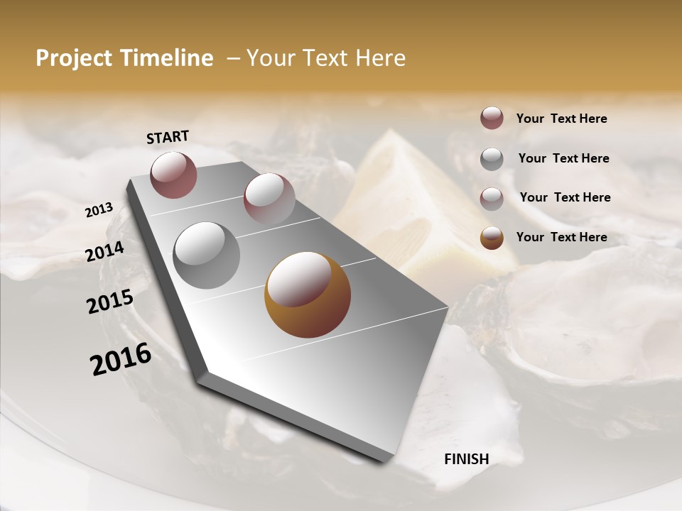 Citrus Raw Flesh PowerPoint Template