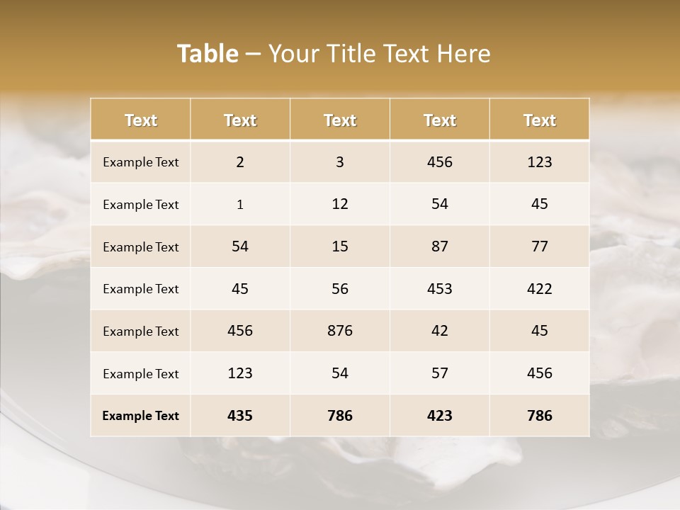 Citrus Raw Flesh PowerPoint Template