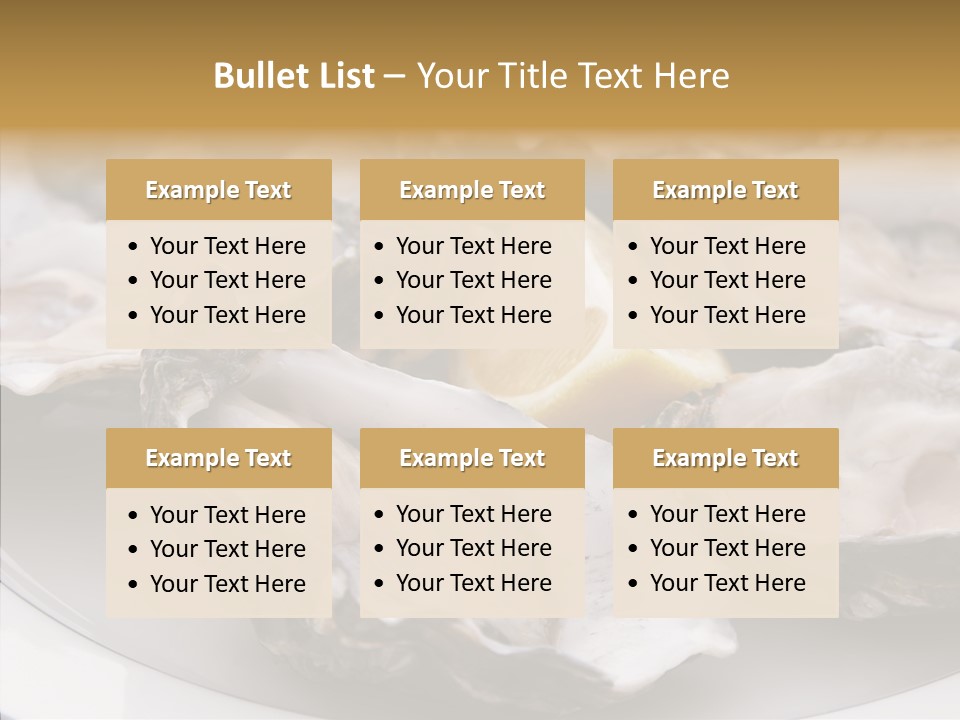 Citrus Raw Flesh PowerPoint Template