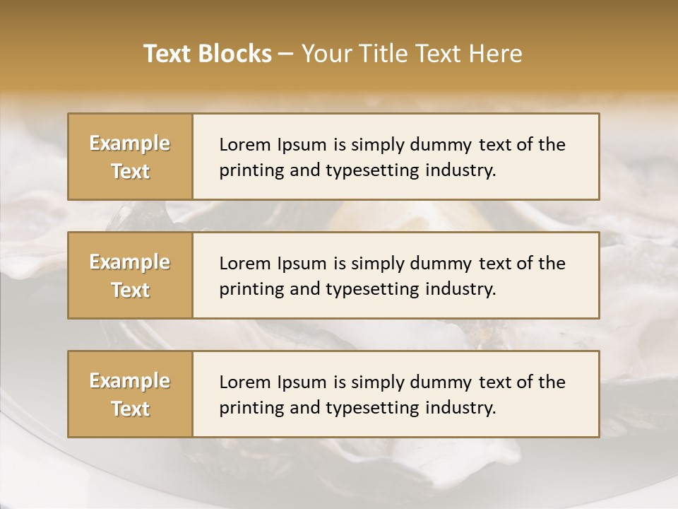 Citrus Raw Flesh PowerPoint Template