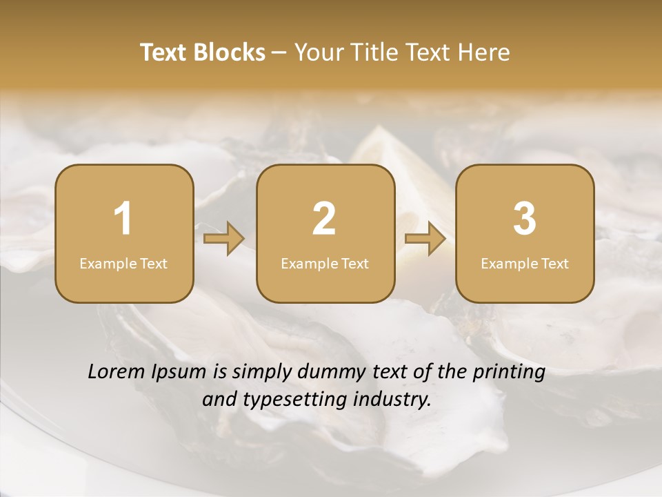 Citrus Raw Flesh PowerPoint Template