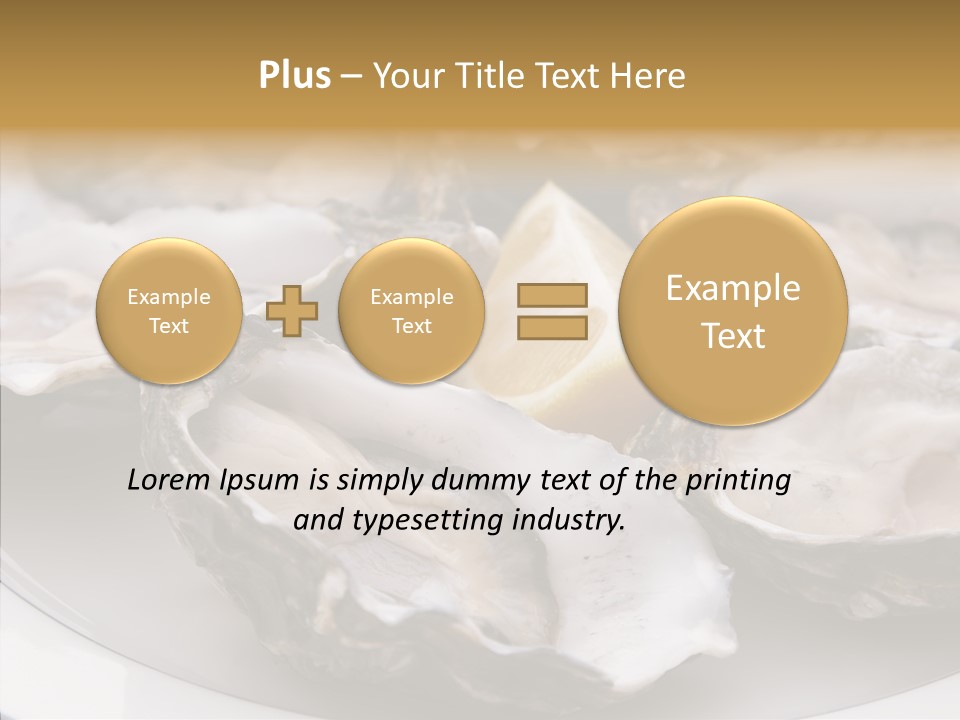 Citrus Raw Flesh PowerPoint Template