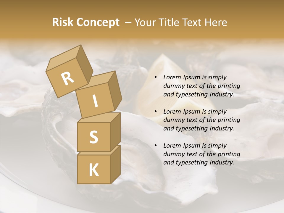 Citrus Raw Flesh PowerPoint Template