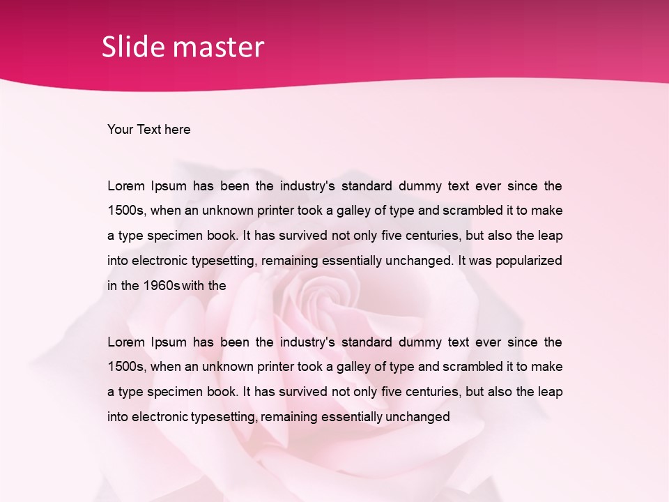 Background Nature Wallpaper PowerPoint Template