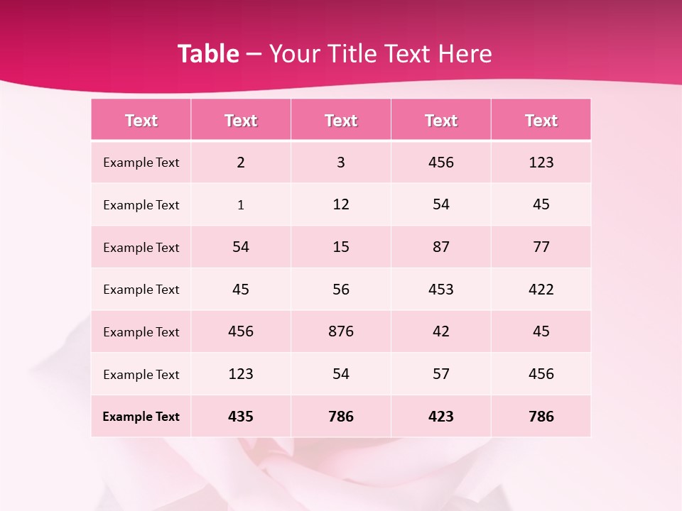 Background Nature Wallpaper PowerPoint Template