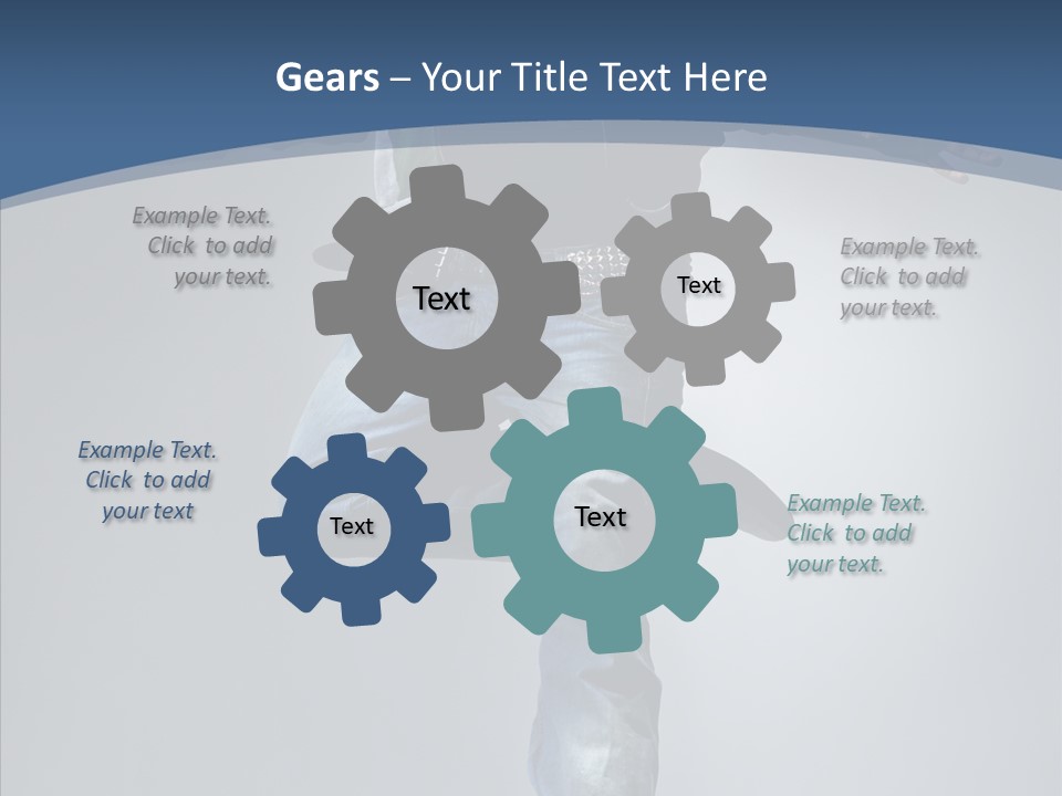 Gymnastic Sport Motion PowerPoint Template