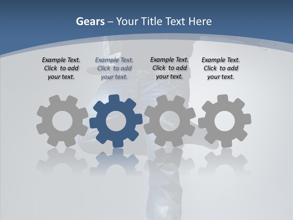 Gymnastic Sport Motion PowerPoint Template