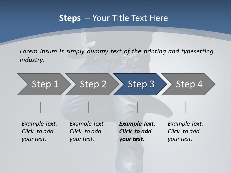 Gymnastic Sport Motion PowerPoint Template