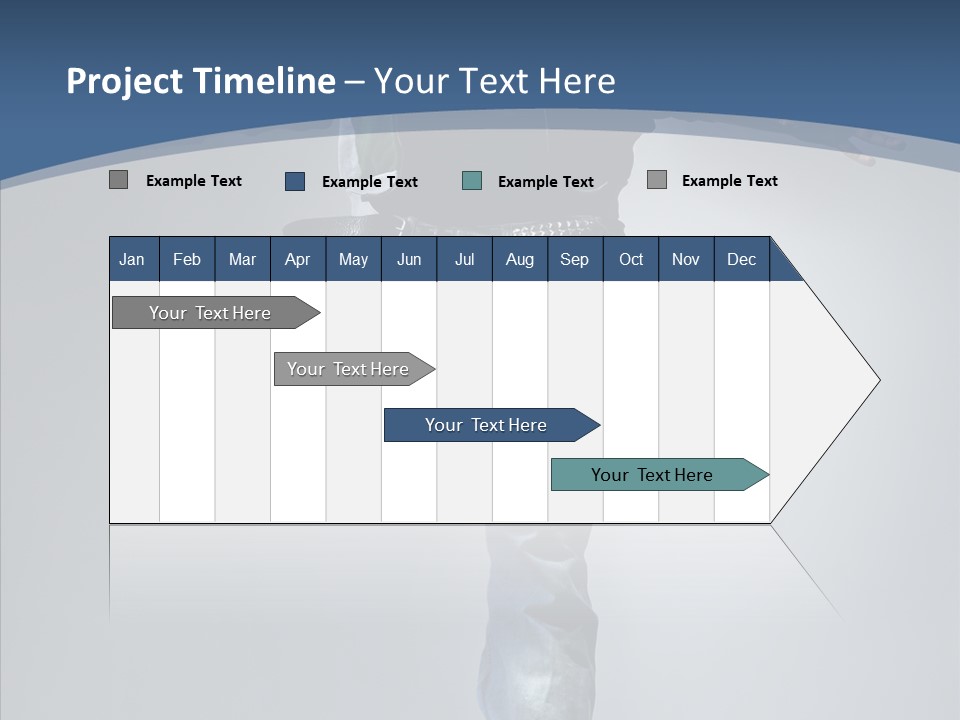 Gymnastic Sport Motion PowerPoint Template