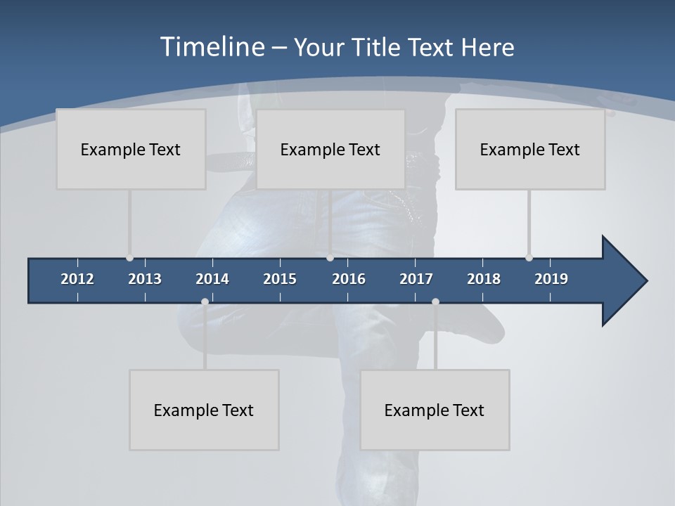 Gymnastic Sport Motion PowerPoint Template