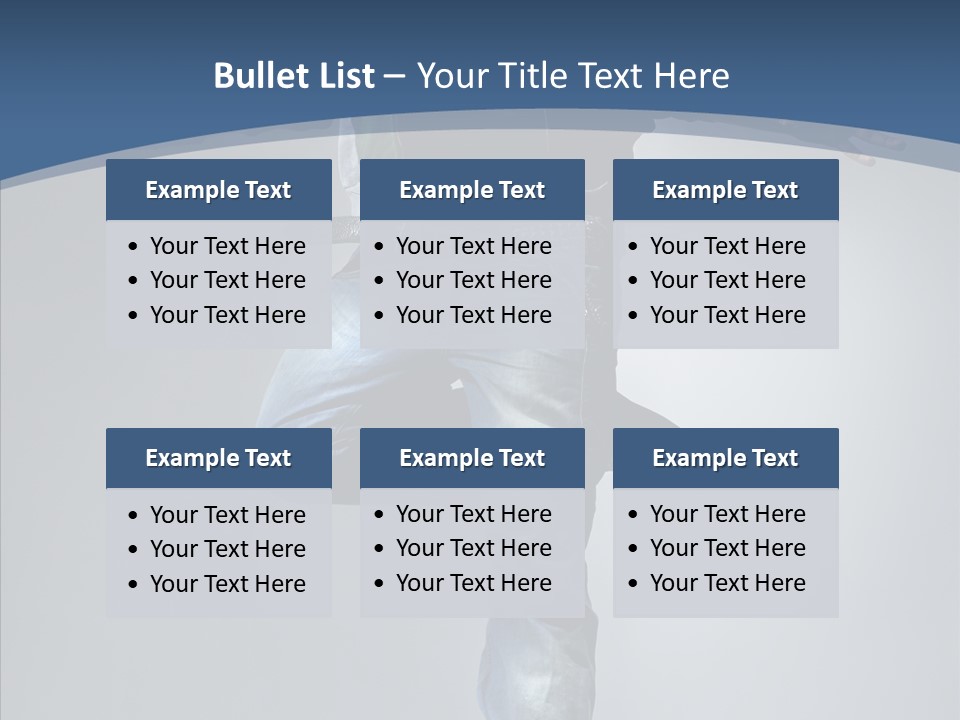 Gymnastic Sport Motion PowerPoint Template