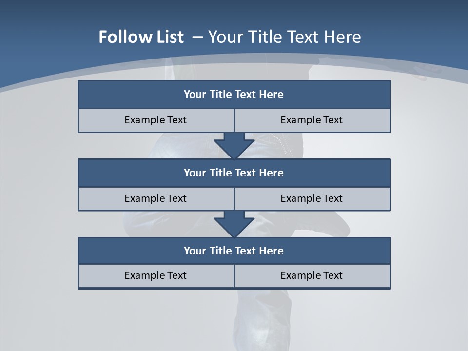 Gymnastic Sport Motion PowerPoint Template