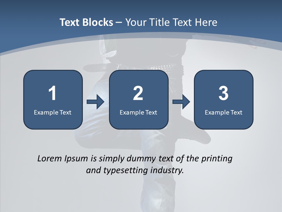 Gymnastic Sport Motion PowerPoint Template