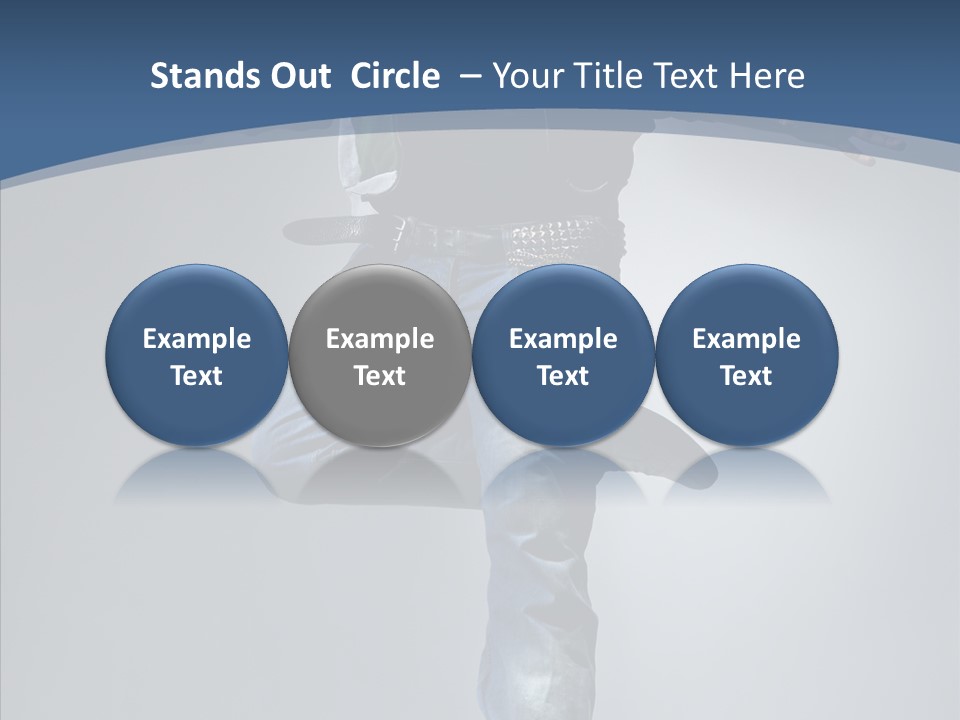 Gymnastic Sport Motion PowerPoint Template