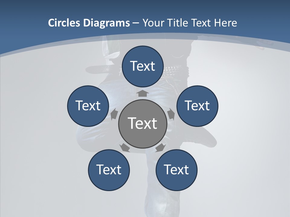 Gymnastic Sport Motion PowerPoint Template