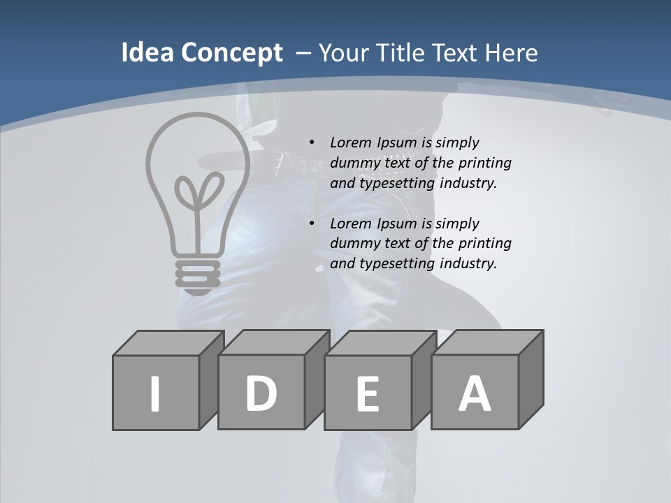 Gymnastic Sport Motion PowerPoint Template