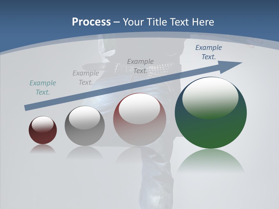 Gymnastic Sport Motion PowerPoint Template