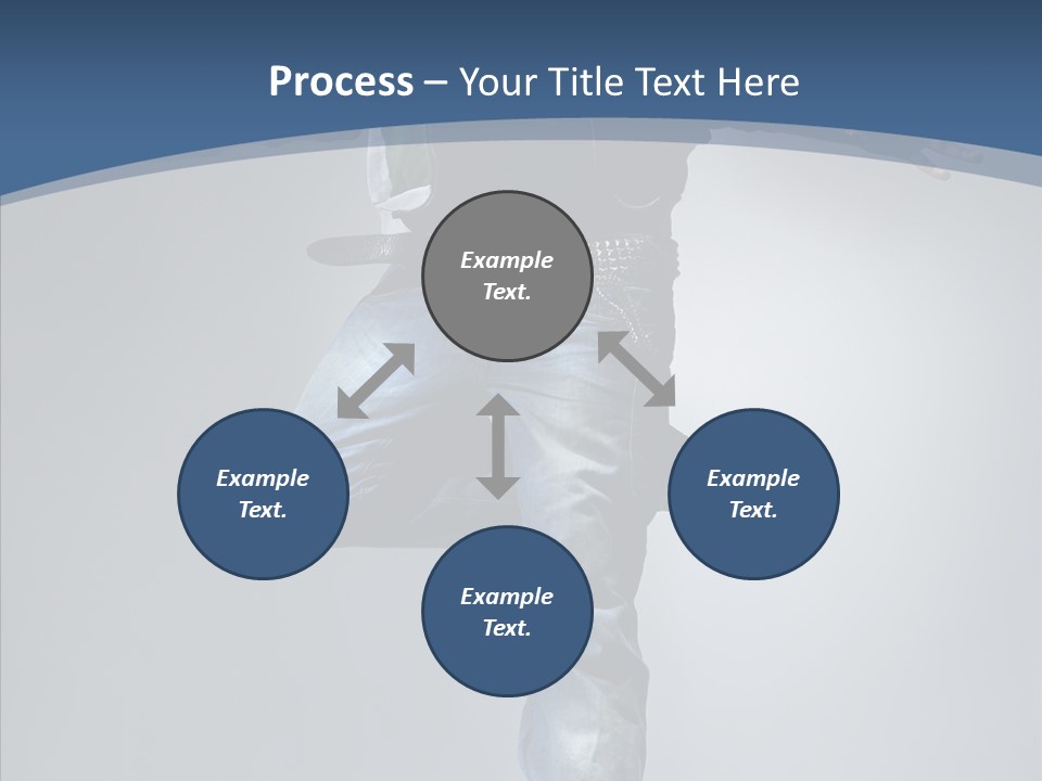 Gymnastic Sport Motion PowerPoint Template