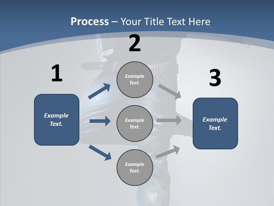 Gymnastic Sport Motion PowerPoint Template