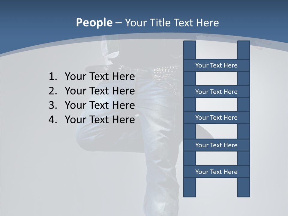 Gymnastic Sport Motion PowerPoint Template