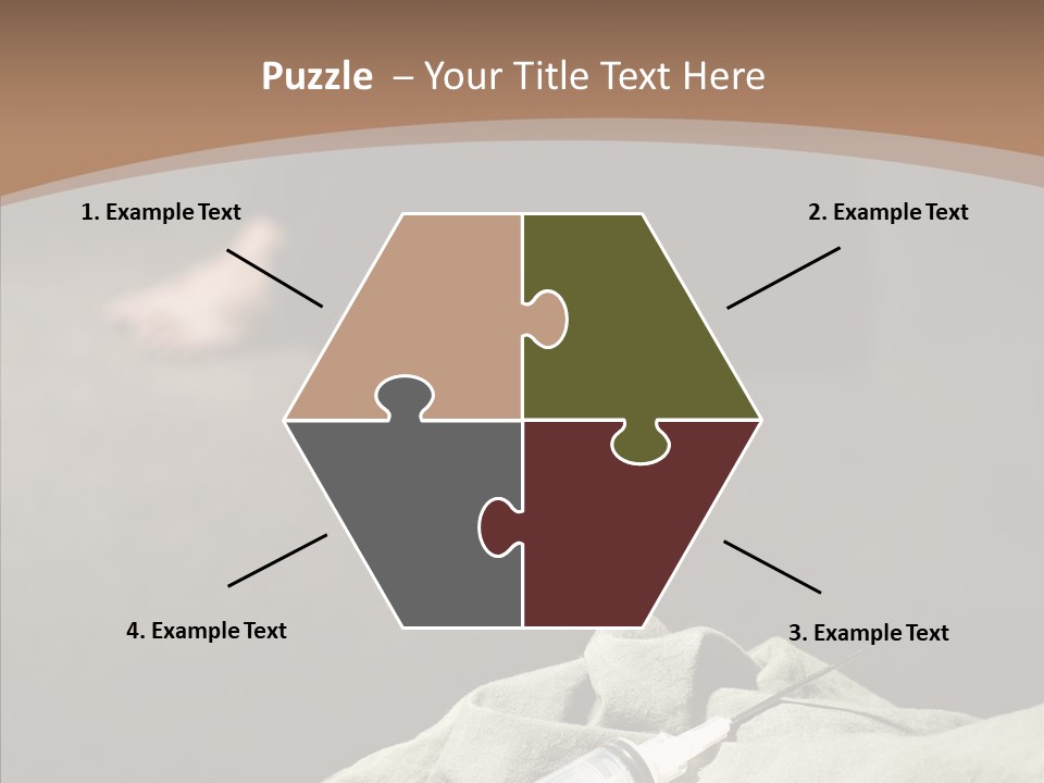 Sad Problem Syringe PowerPoint Template