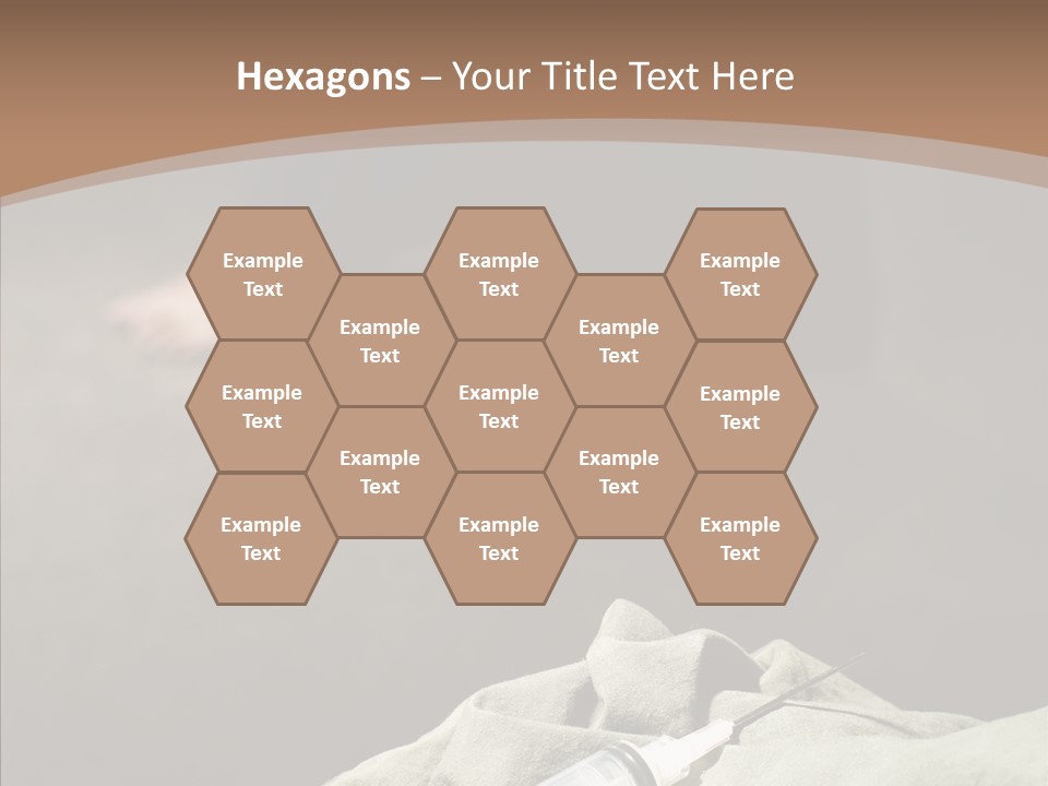 Sad Problem Syringe PowerPoint Template
