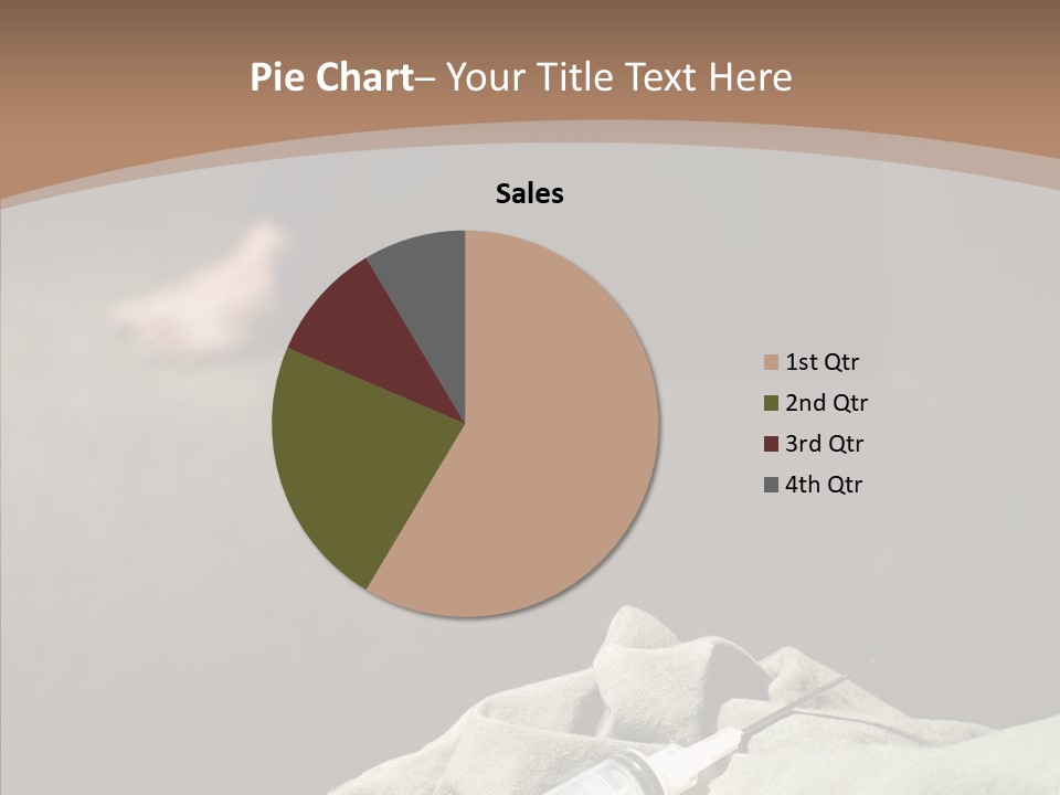 Sad Problem Syringe PowerPoint Template