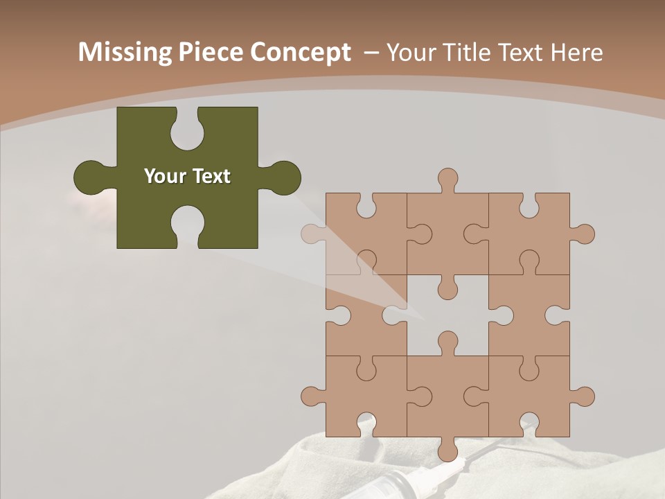 Sad Problem Syringe PowerPoint Template