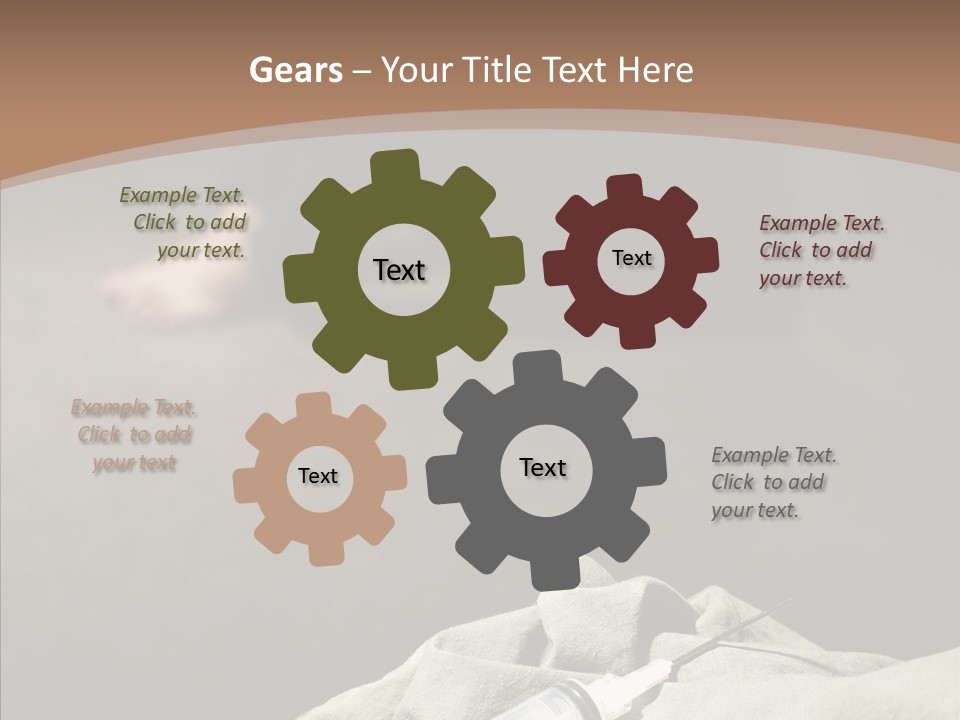 Sad Problem Syringe PowerPoint Template