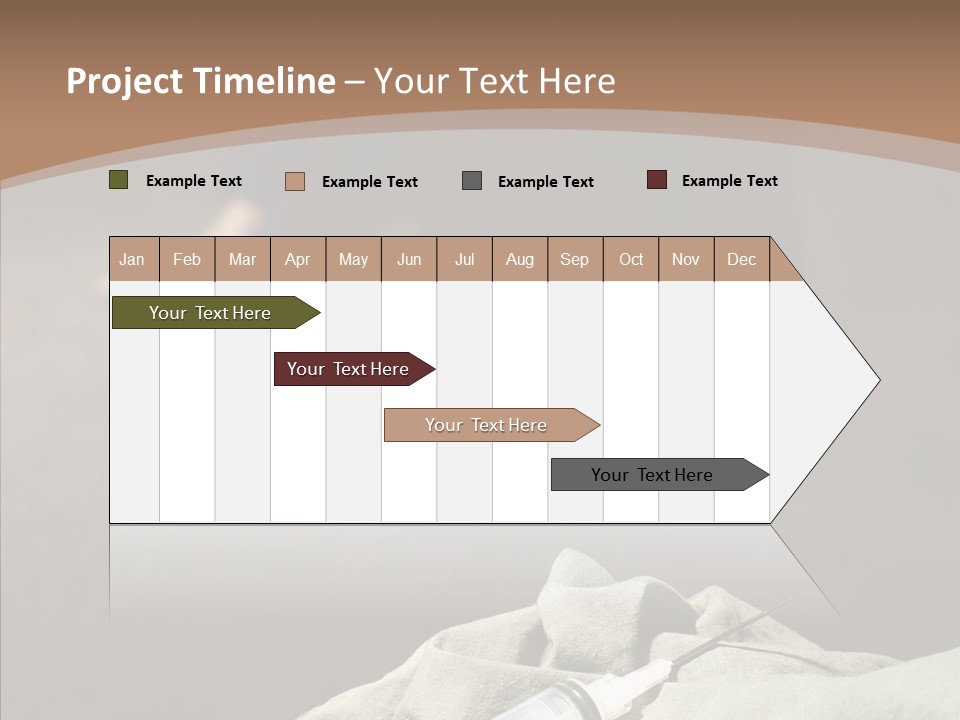 Sad Problem Syringe PowerPoint Template