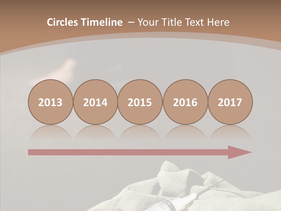 Sad Problem Syringe PowerPoint Template