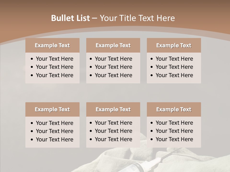 Sad Problem Syringe PowerPoint Template