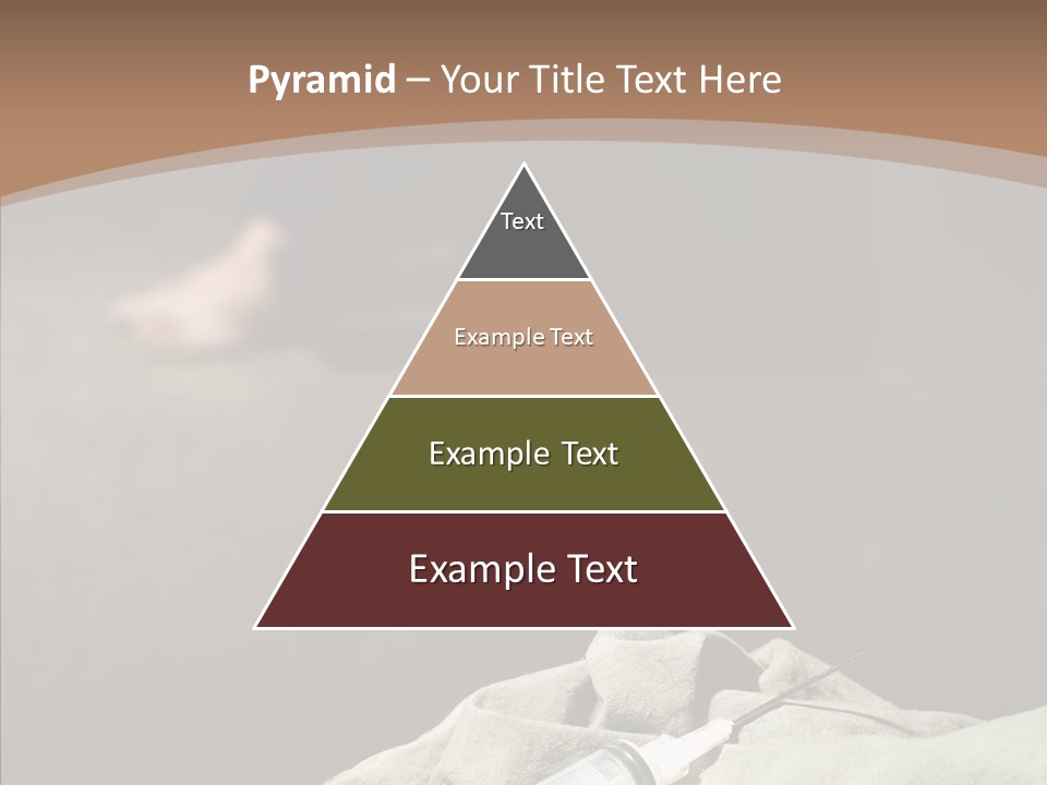 Sad Problem Syringe PowerPoint Template