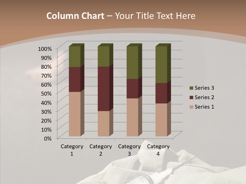 Sad Problem Syringe PowerPoint Template