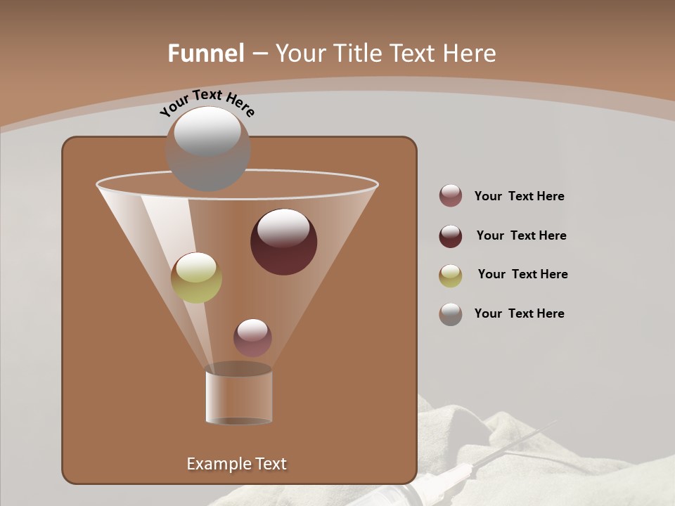 Sad Problem Syringe PowerPoint Template