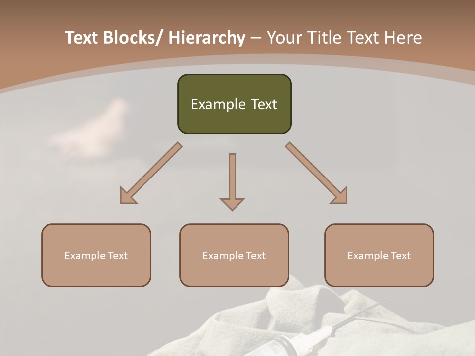 Sad Problem Syringe PowerPoint Template