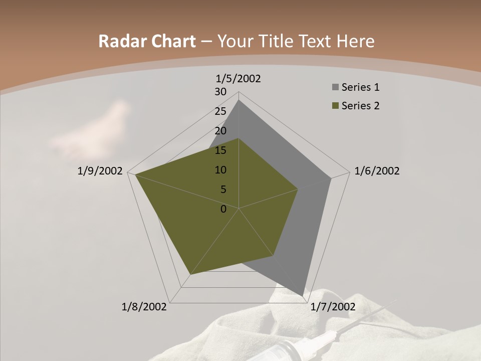 Sad Problem Syringe PowerPoint Template