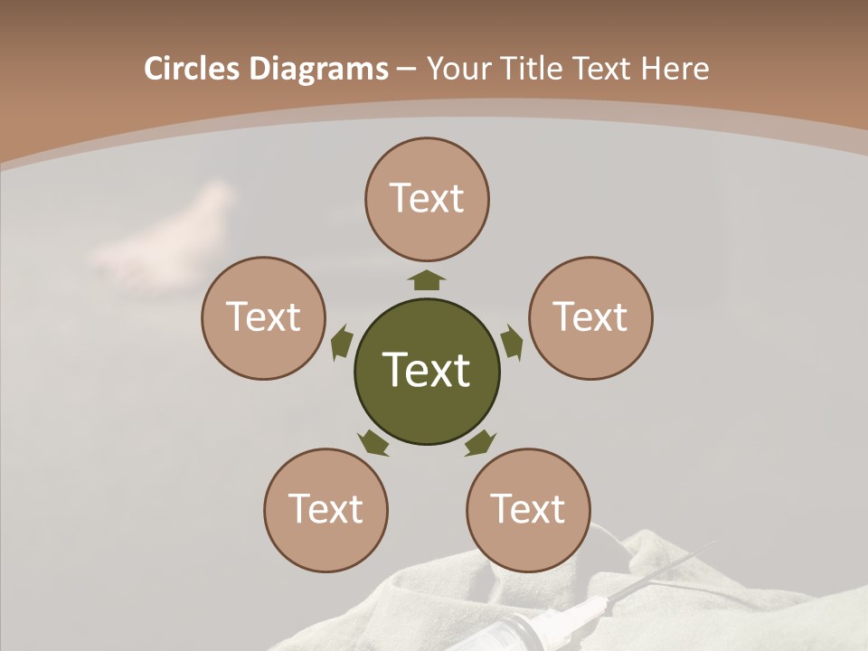 Sad Problem Syringe PowerPoint Template