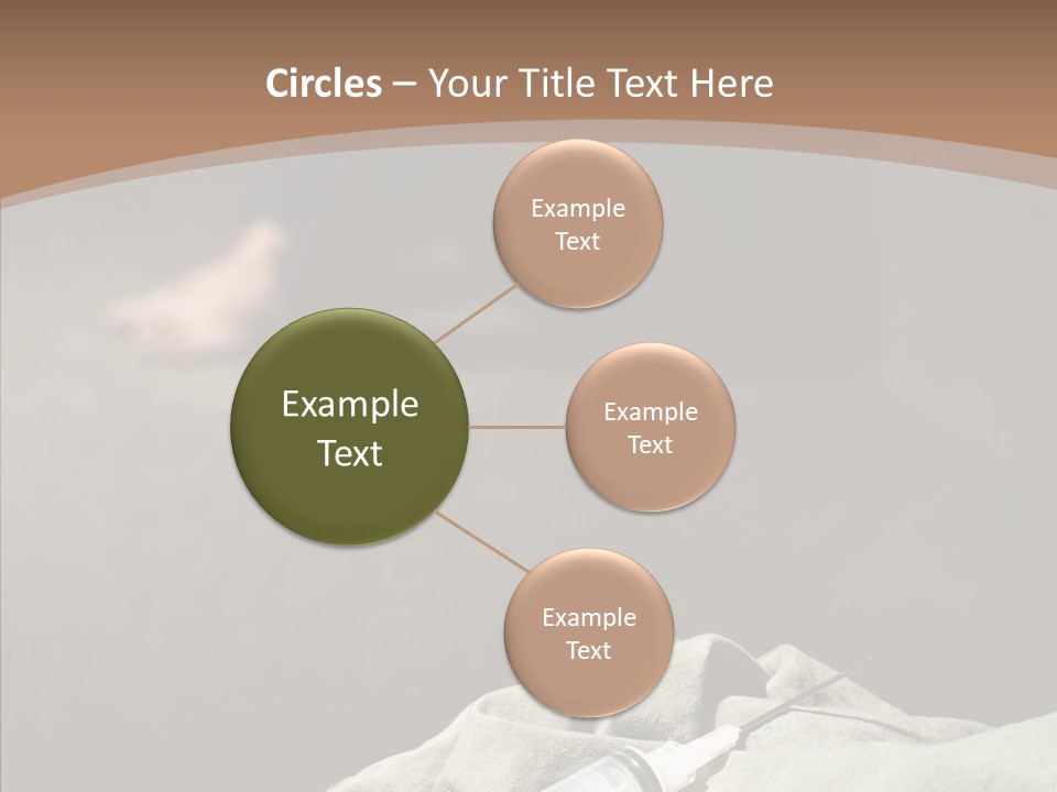Sad Problem Syringe PowerPoint Template