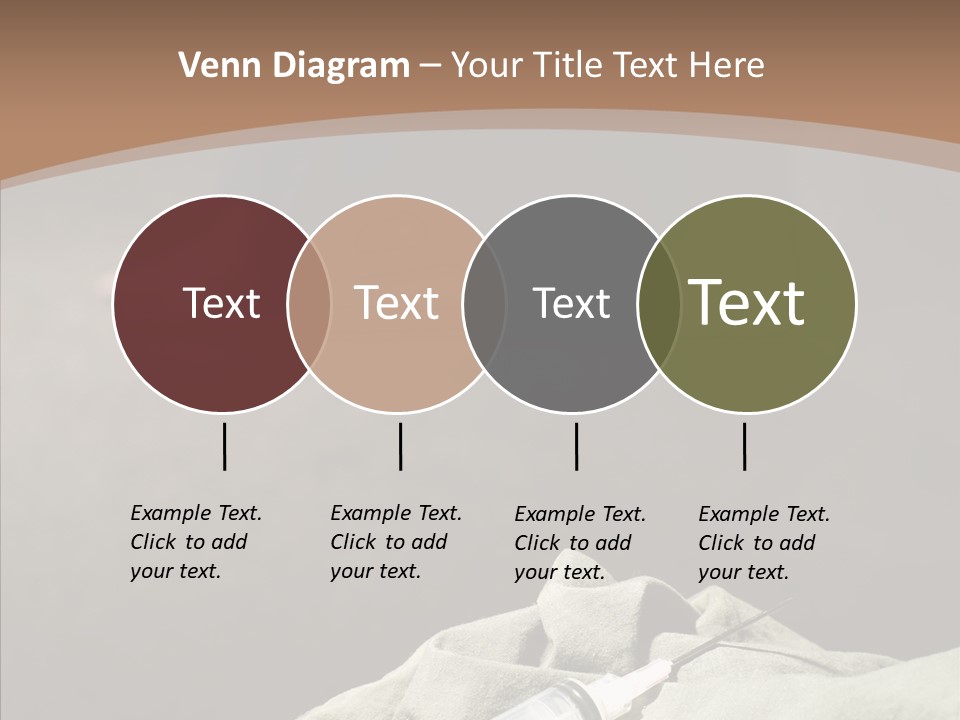 Sad Problem Syringe PowerPoint Template