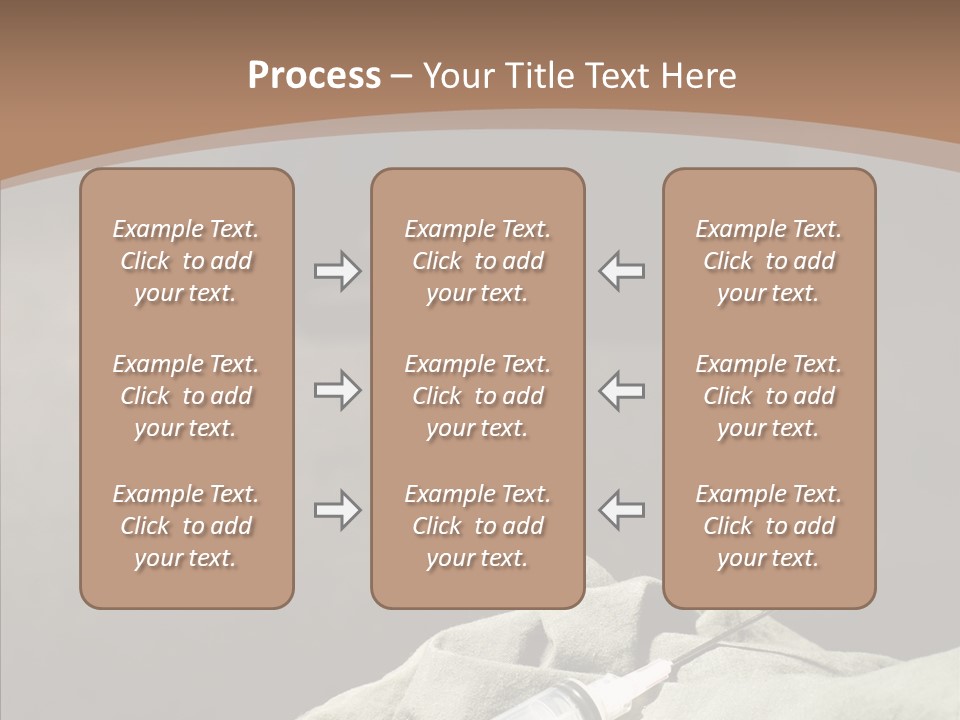Sad Problem Syringe PowerPoint Template
