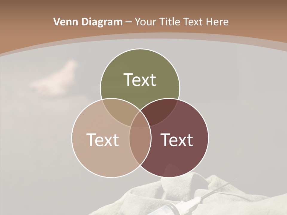 Sad Problem Syringe PowerPoint Template