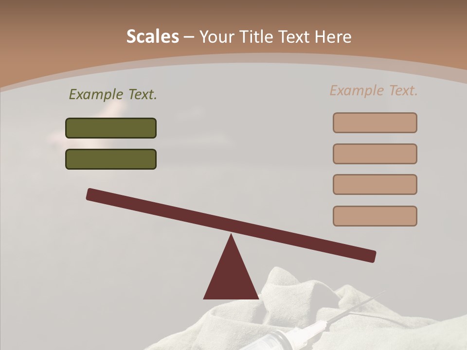 Sad Problem Syringe PowerPoint Template