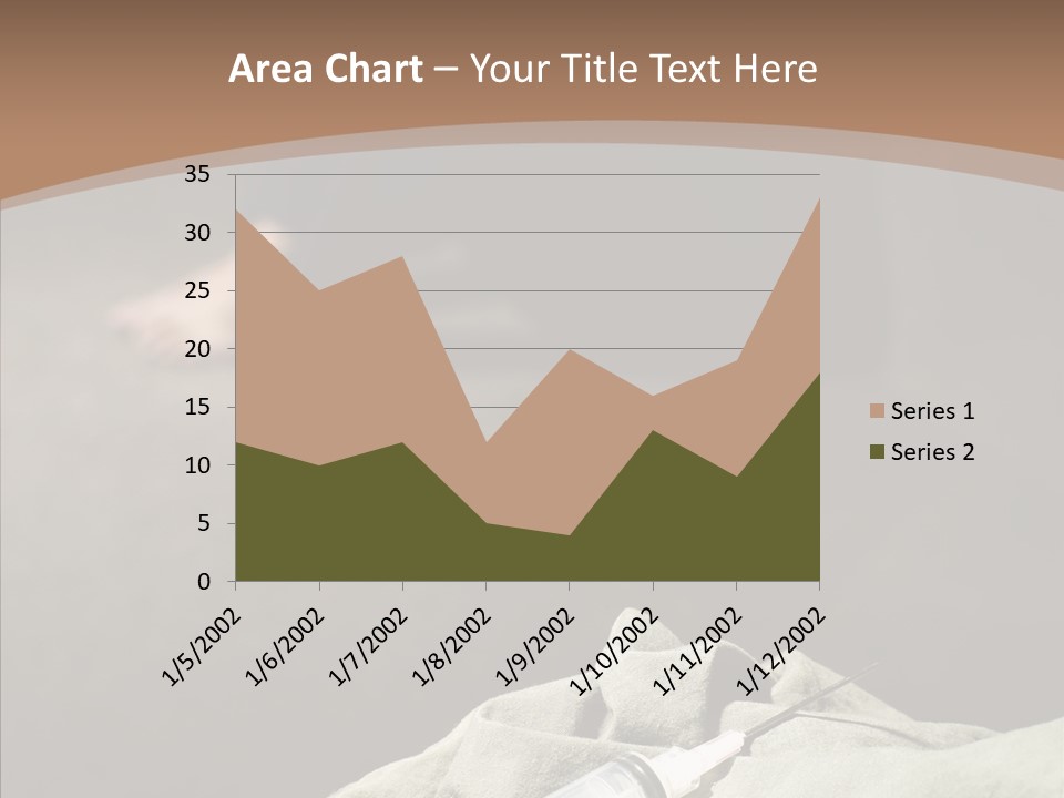 Sad Problem Syringe PowerPoint Template
