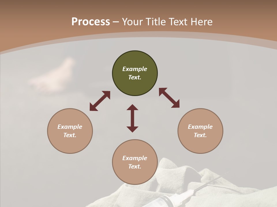 Sad Problem Syringe PowerPoint Template